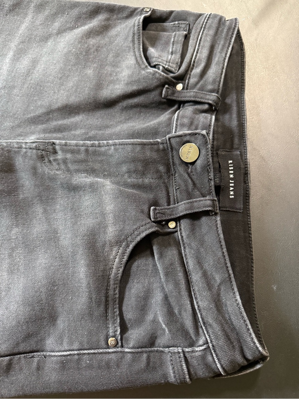 Risen Jeans High Rise Black Bootcut Jeans - Size 5/27